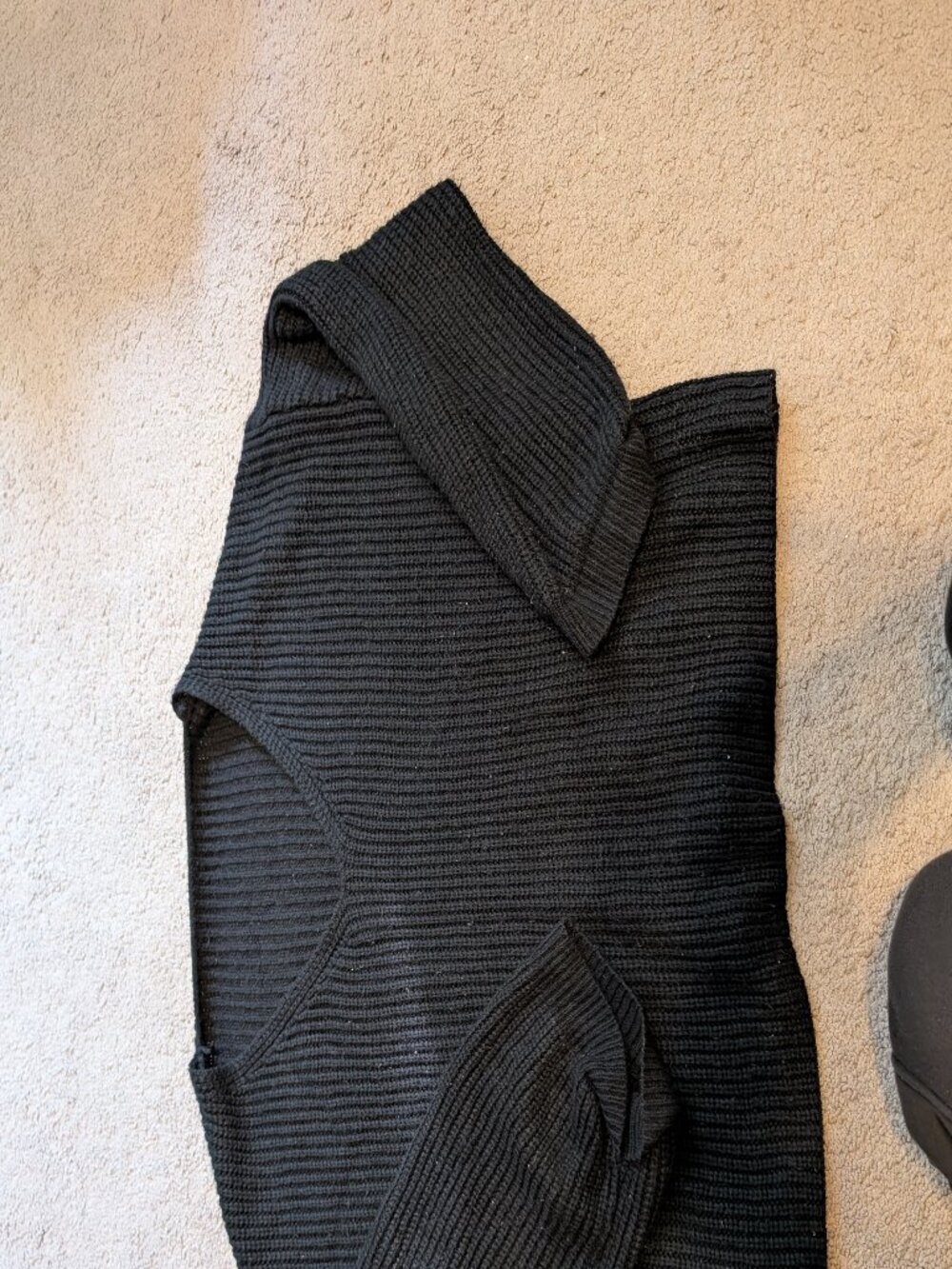 Black Knit Sweater